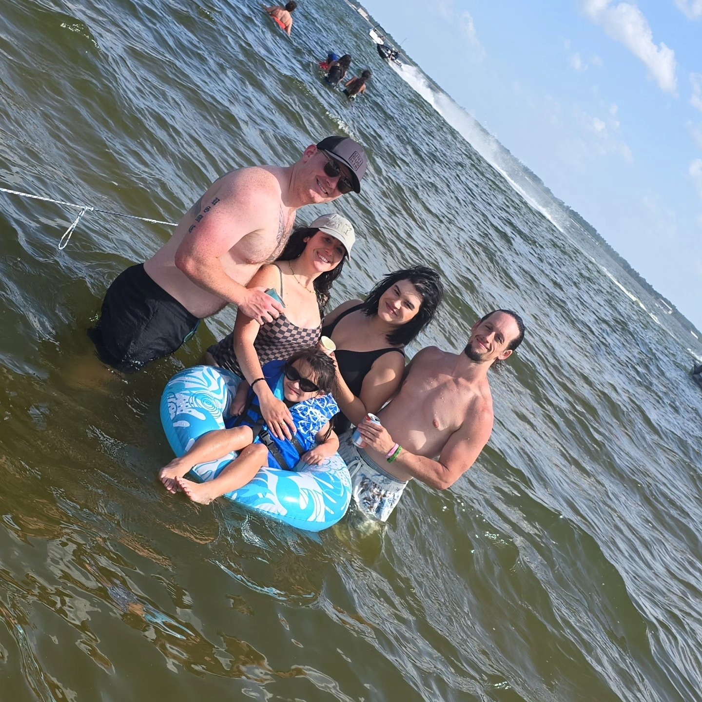 Sunny afternoon with the family