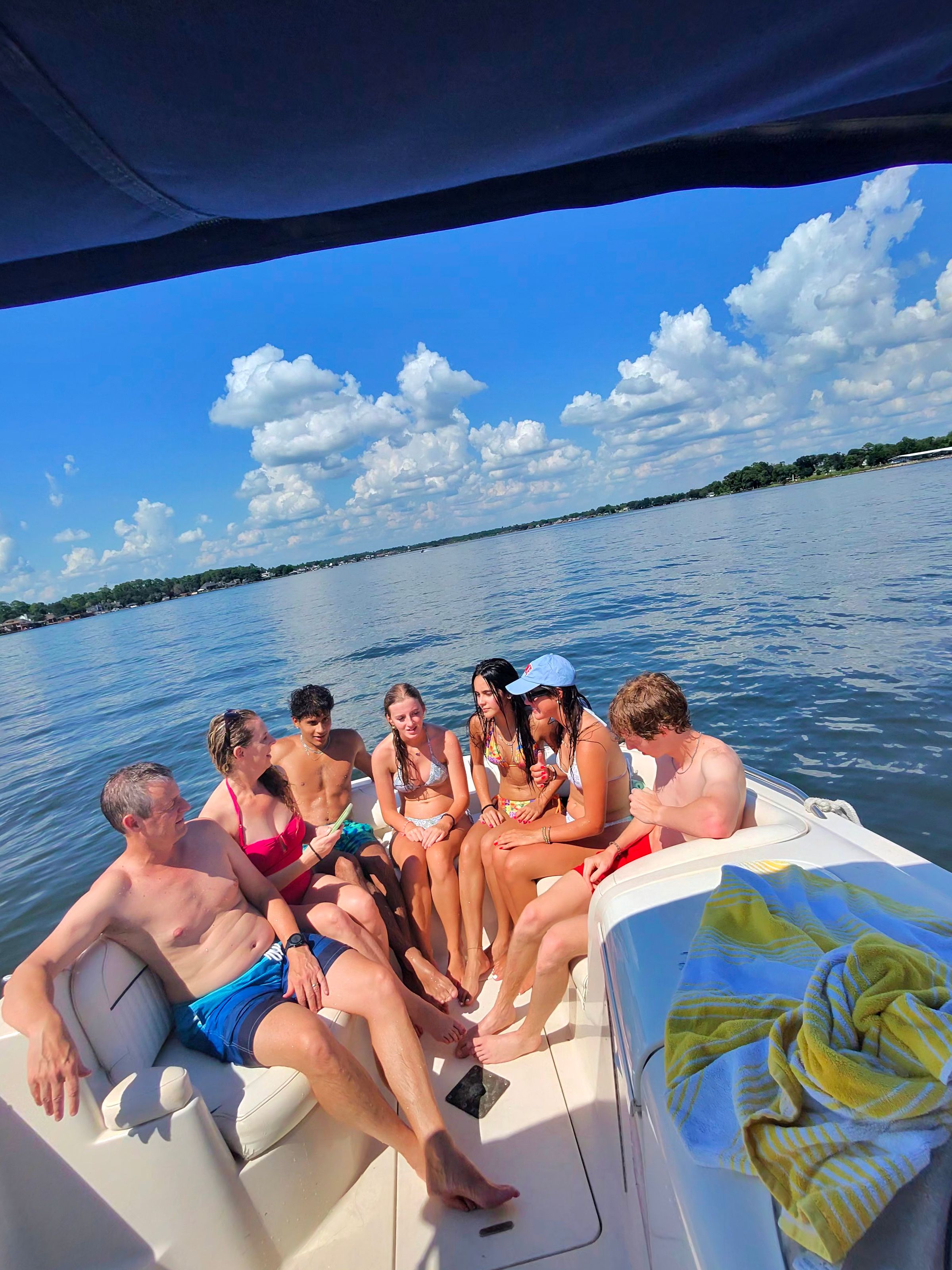 Hanging out on Lake Conroe