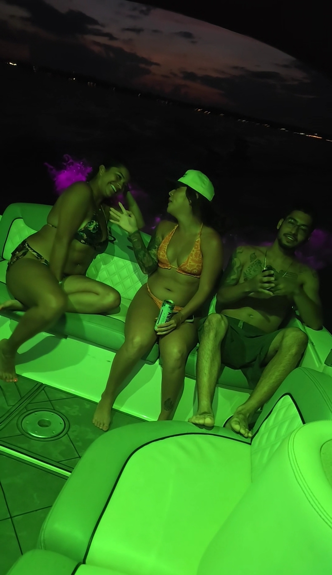 Glowing all night long