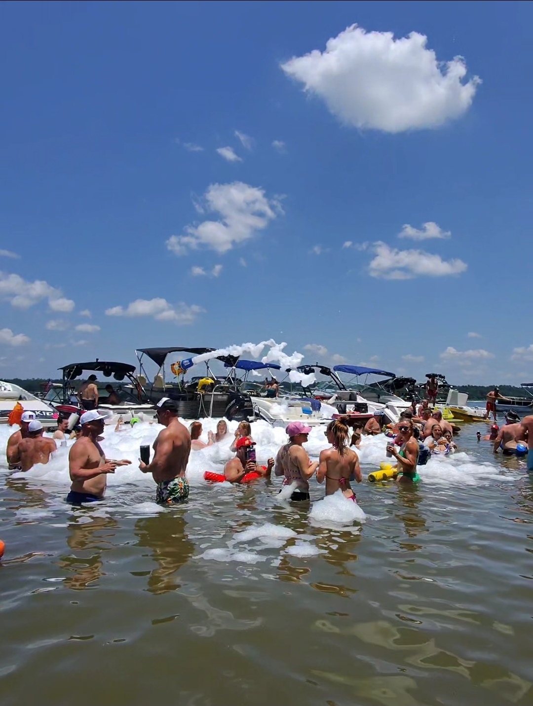 Party Cove, in the thick of it
