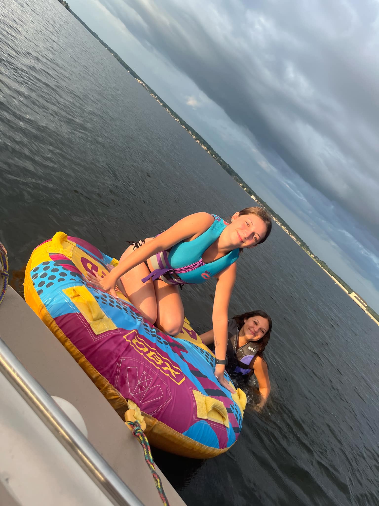 Bouncing across the wake